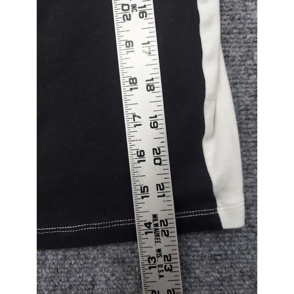 LRL Ralph Lauren Shirt Womens Large Black White Colorblock Boat Neck Career - Picture 6 of 10